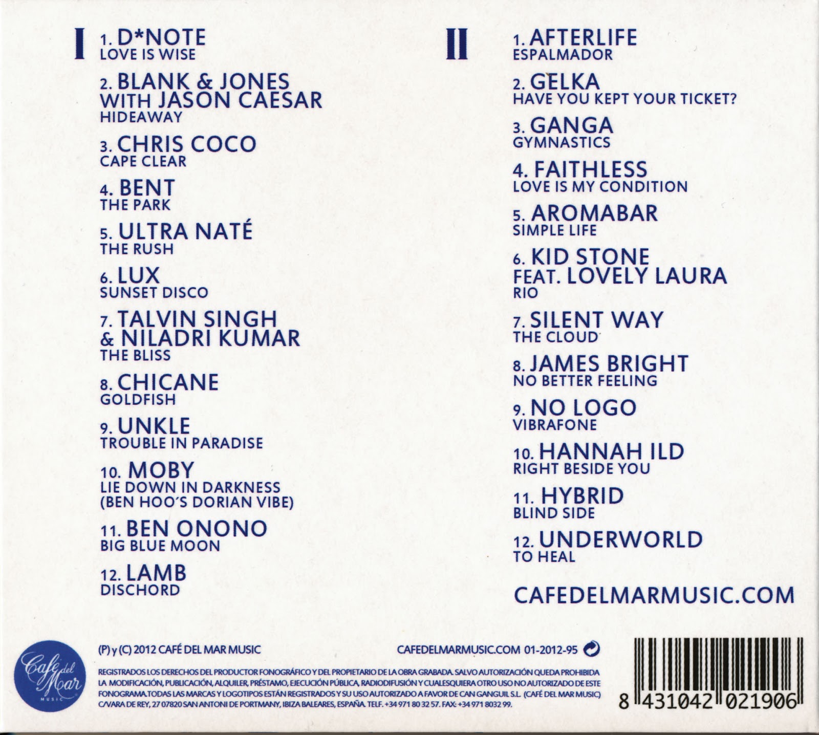 cafe del mar vol 18